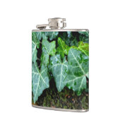 Eleganter klassischer Ivy und Felsstein Flachmann (Links)