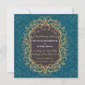 Eleganter klassischer Regent Regencycore Save The Date (Vorderseite)