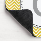 Eleganter, klassischer, sonniger Zickzack Zickzack Mousepad (Ecke)