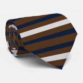 Eleganter klassischer Streifen Krawatte (Gerollt)