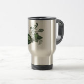 Eleganter Kleeblatt Hat Reisebecher (VorderseiteRechts)