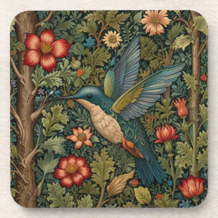 Eleganter Kolibri, romantischer Boho-Chic Getränkeuntersetzer