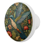 Eleganter Kolibri romantischer Boho-Chic Keramikknauf (Rechts)