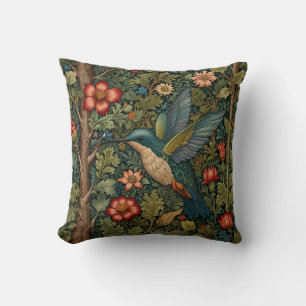 Eleganter Kolibri, romantischer Boho-Chic Kissen