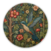 Eleganter Kolibris romantischer Boho-Chic Keramikknauf (Vorderseite)