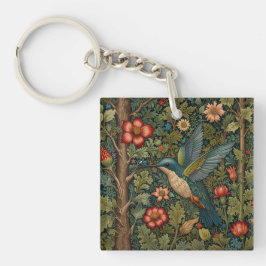 Eleganter Kolibris romantischer Boho-Chic Schlüsselanhänger