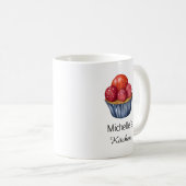 Eleganter Konditorchef für Kuchen Kaffeetasse (VorderseiteRechts)