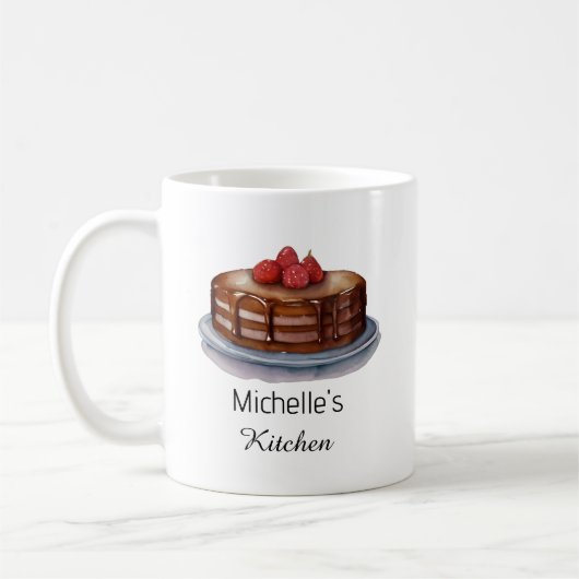 Eleganter Konditorchef Kaffeetasse (Links)