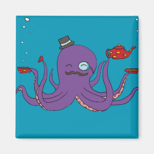 Eleganter Kraken-Magnet Magnet