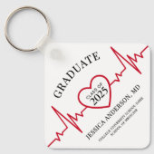 Eleganter Krankenpfleger Schlüsselanhänger (Vorderseite)