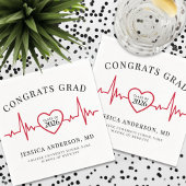 Eleganter Krankenpfleger Serviette