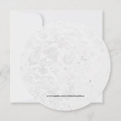 Eleganter Kranz für alle Anlässe Einladung (Rückseite)