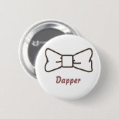 Eleganter Krawattenknopf Button (Vorne & Hinten)