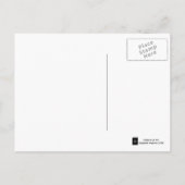 Eleganter Kronleuchter - Postkarte / Einladungen / (Rückseite)