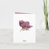 Eleganter Kuchen fabelhafte Faltkarte zum 50. Gebu (Rückseite)