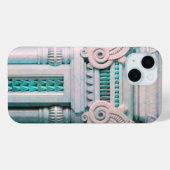 ELEGANTER KÜNSTLER PINK BLAUE FANTASY DECOR Case-Mate iPhone HÜLLE (Rückseite (Horizontal))