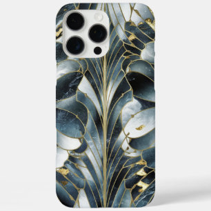 Eleganter Kupfer   Feminine Opulent Aquamarin Gold iPhone 16 Pro Max Hülle