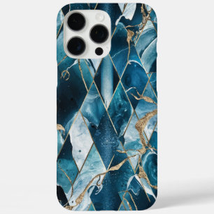 Eleganter Kupfer Opulous Aquamarin Gold von Frau iPhone 16 Pro Max Hülle