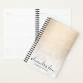 Eleganter Kupfergold-Makeup-Künstler Planer (Anzeige)