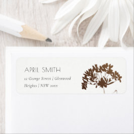 ELEGANTER KUPFERHYDRANGEA FLORALLE ADRESSE