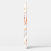 Eleganter Kupferstich-Rose Goldmarmor Case-Mate iPhone Hülle (Rückseite / Rechts)