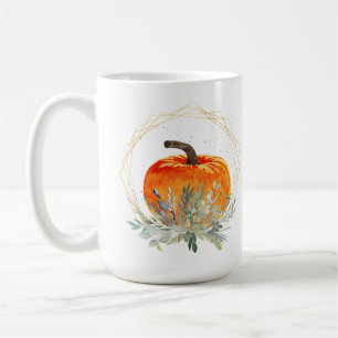 Eleganter Kürbis Kaffeetasse