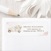 eleganter Kürbisrucker Rosa Rücksendeadresse (Insitu)