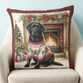 Eleganter Labrador Retriever Welppy Dog Kissen