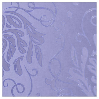 Eleganter Lavendel-Blumendamast Stoff