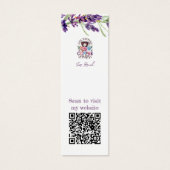 Eleganter Lavender Handmade mit Liebe Product Card (Vorderseite)
