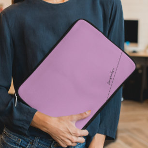 Eleganter Lavender mit dem Namen Laptop-Sieb Laptopschutzhülle