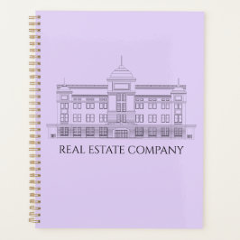 Eleganter Lavenderplaner mit architektonischem Des Planer