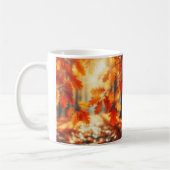 Eleganter Leaf Design Cup Kaffeetasse (Links)