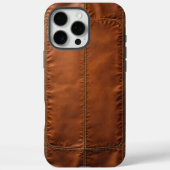 Eleganter Lederschild für Case-Mate iPhone Hülle (Rückseite)