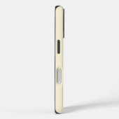 Eleganter Lemon Drop Martini Monogramm Case-Mate iPhone Hülle (Rückseite / Rechts)