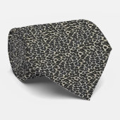 Eleganter Leopard-Look der Krawatte (Gerollt)