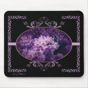 Eleganter lila Entwurf Mousepad