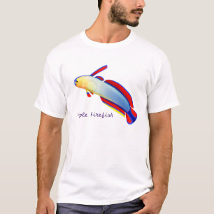 Eleganter lila Firefish T - Shirt