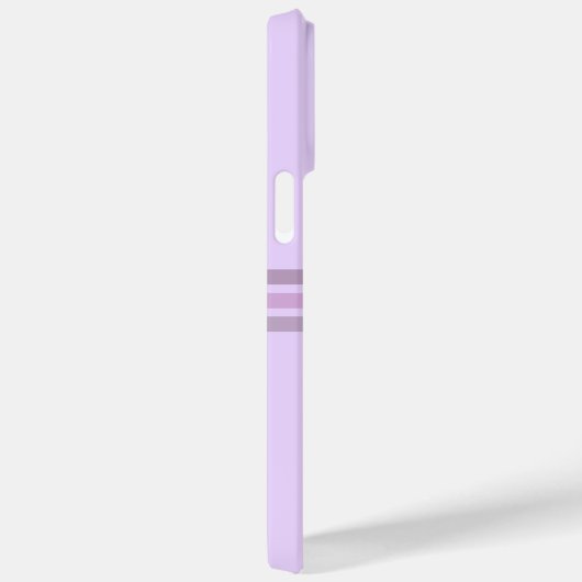 Eleganter, Lila gestreifter Einstieg Case-Mate iPhone Hülle (Rückseite / Rechts)
