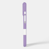 Eleganter Lila iPhone-Fall mit Personalisierten Case-Mate iPhone Hülle (Rückseite / Links)