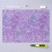 Eleganter, Lila Iridescent Gradient Glitzer Seidenpapier (Handwerk)