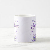Eleganter Lila Lavendel Wir Liebe Sie Oma Kaffeetasse (Mittel)