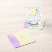 Eleganter Lila Paper Untersetzer (Vor Ort)