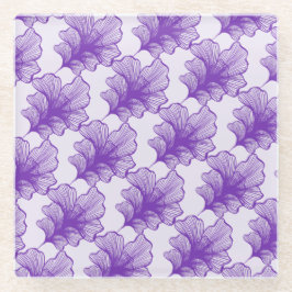 Eleganter Lila Untersetzer