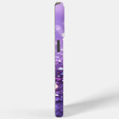 Eleganter Lilac-Glitzer-Hintergrund Case-Mate iPhone Hülle (Rückseite / Rechts)