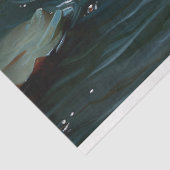 Eleganter Lotus auf der Teichmalerei Decoupage Seidenpapier (Ausschnitt)