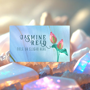 Eleganter Lotus Bud für Wellness Wellness-Center   Visitenkarte