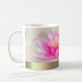 Eleganter Lotus, Yoga Coffee Tasse (Links)