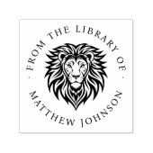 Eleganter Löwe aus der Bibliothek des Individuelle Permastempel (Design)