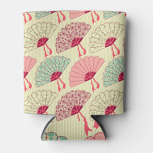 Eleganter Lüfter Nahtloses Muster Dosenkühler